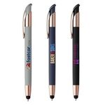 Buy Venice Softy Rose Gold Pen With Stylus - Full Color