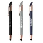 Buy Venice Softy Rose Gold Pen With Stylus - Laser