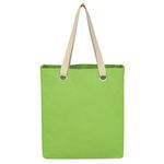 Vibrant Cotton Canvas Tote Bag -  