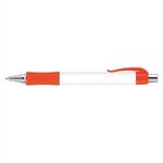 Vision Grip Pen (Digital Full Color Wrap) - Orange/White