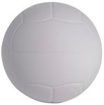 Volleyball Squeezies(R) Stress Reliever - White