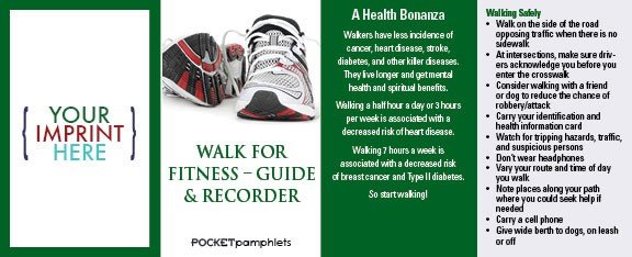 Main Product Image for Walk For Fitness Pocket Pamphlet