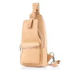 Washable tear resistant paper backpack sling bag -  