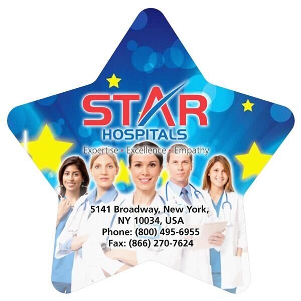 Main Product Image for Washoe Star Full Color Standard Stock Shape Microfiber Cloth