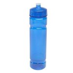 Water Bottle - 24 Oz. PolySure Jetstream Bottle - Translucent Blue