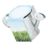 Watering Can Planter with Seeds - Silver