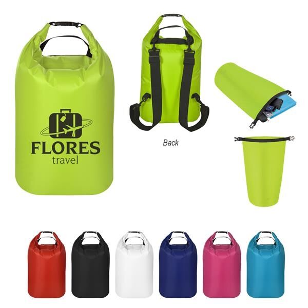 Main Product Image for Custom Printed Waterproof Dry Bag Backpack