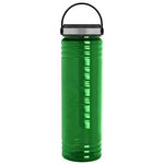 Wave 24 oz. Tritan Infuser - Quick Snap Lid - Transparent Green