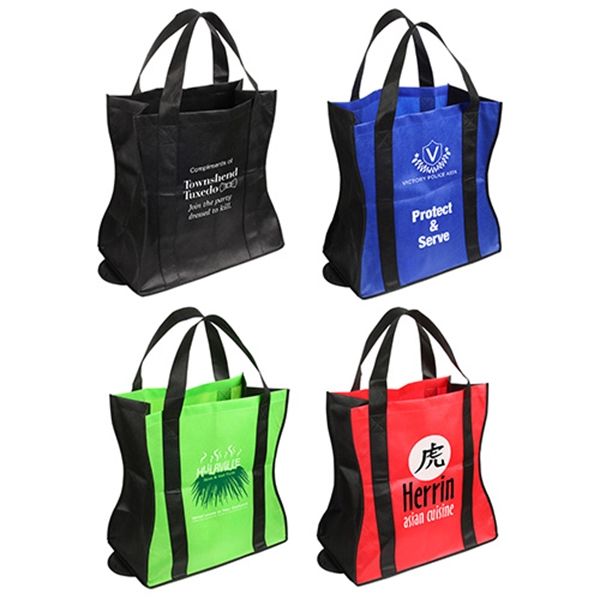 Main Product Image for Custom Wave Rider Folding Tote Bag
