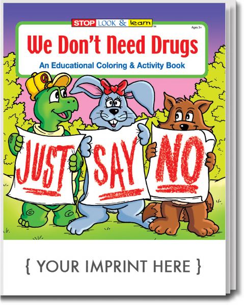 Main Product Image for USA Made We Don't Need Drugs Coloring And Activity Book