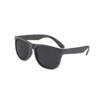 Wheat Straw Classic Sunglasses - Black