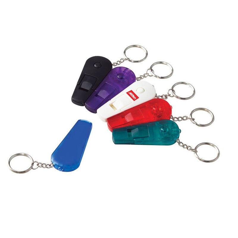 Main Product Image for Whistle Keychain with LED