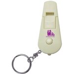 Whistle Keychain with LED