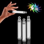 White 4" Premium Glow Sticks -  