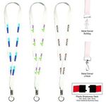 White Lanyard with Full Color Imprint -  