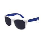 White Trim Sunglasses -  