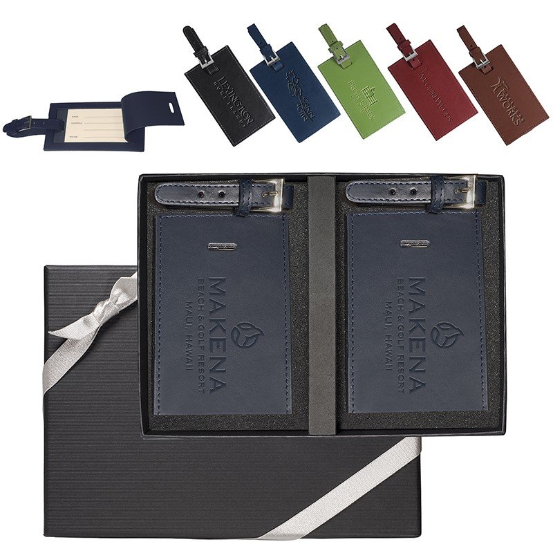 Main Product Image for Imprinted Whitney  (TM) Marquis Two Luggage Tag Set