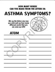 Winning With Asthma Coloring and Activity Book Fun Pack -  