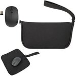 Wireless Mouse With Mousepad Carrying Case