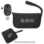 Buy Wireless Mouse With Mousepad Carrying Case