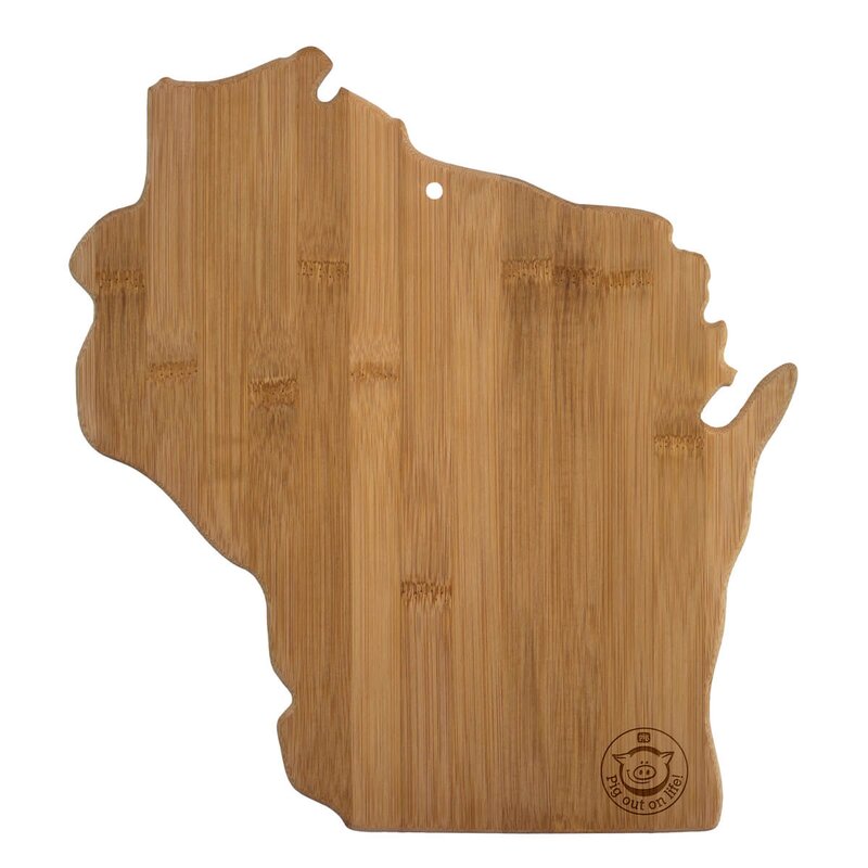 Main Product Image for Wisconsin State Cutting And Serving Board