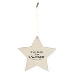 Buy Promotional Wood Ornament - Star