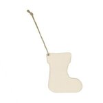 Wood Ornament - Stocking -  