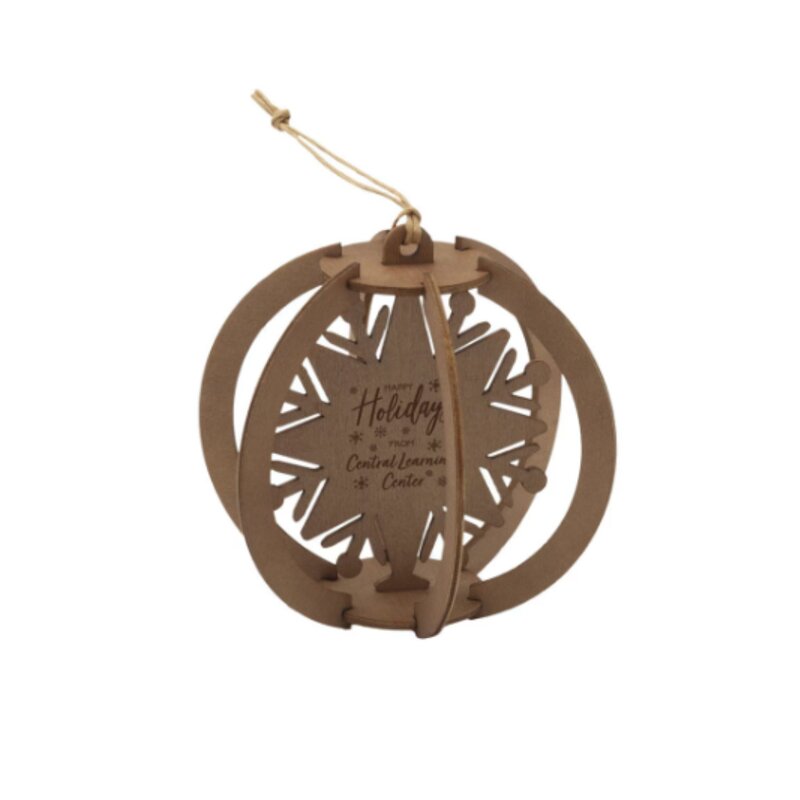 Main Product Image for Wood Puzzle Holiday Christmas Tree Ornament Kit