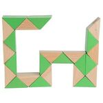 Wood Snake Puzzle -  