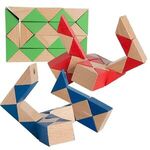 Wood Snake Puzzle -  