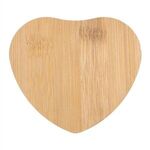 Wooden Coaster - Heart Shape -  