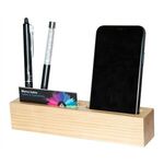 Wooden Desk Organizer - Brown