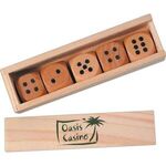 Buy Promotional Wooden Dice In Box