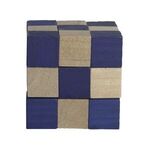 Wooden Elastic Cube Puzzle - Blue