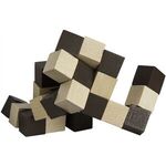 Wooden Elastic Cube Puzzle -  