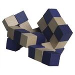 Wooden Elastic Cube Puzzle -  