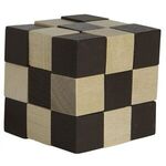 Wooden Elastic Cube Puzzle -  