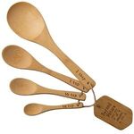 Wooden Measuring Spoons - Bamboo