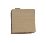 Wooden Sliding Cube Puzzle - Light Brown