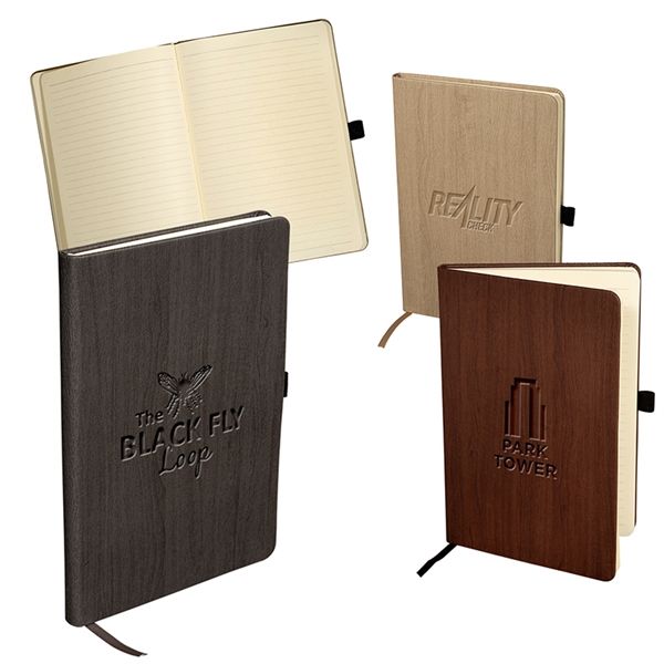 Main Product Image for Imprinted Woodgrain Journal