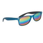 Woodtone Mirrored Malibu Sunglasses - Blue