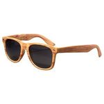 Woodtone / Woodgrain Sunglasses - Tan