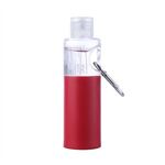 Woof Refillable Pet Waste Bag Dispenser with Hand Sanitizer - Red