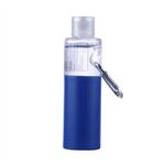 Woof Refillable Pet Waste Bag Dispenser with Hand Sanitizer - Reflex Blue