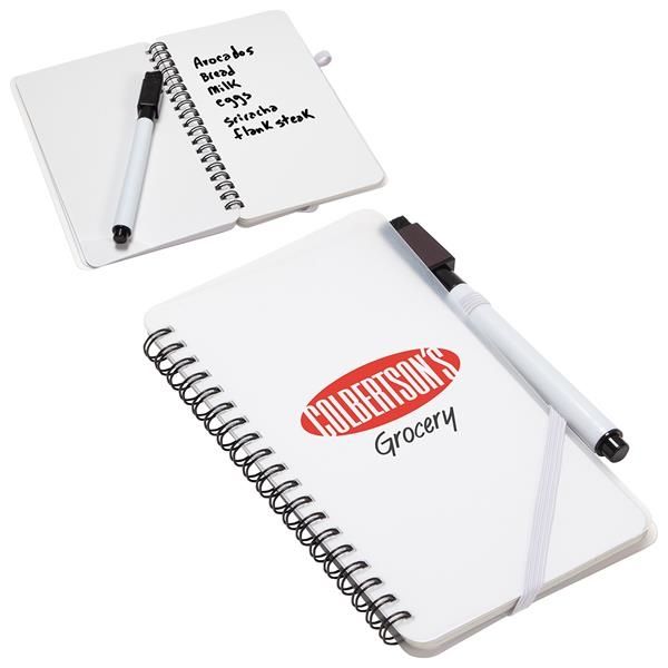 Main Product Image for Marketing Write Wipe Erasable Jotter Notebook