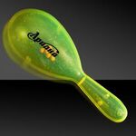 Buy Yellow 7" Plastic Glitter Maraca