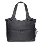 Yoga Fitness Tote - Black/ Hthr Grey