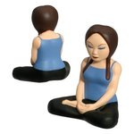 Yoga Girl Stress Reliever - Blue/Black
