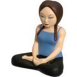 Main Product Image for Custom Printed Stress Reliever Yoga Girl