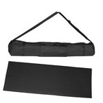 Yoga Mat And Carrying Case - Black